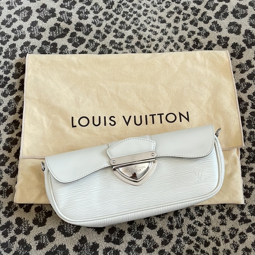 Louis Vuitton Epi Leather Montaigne Clutch Bag